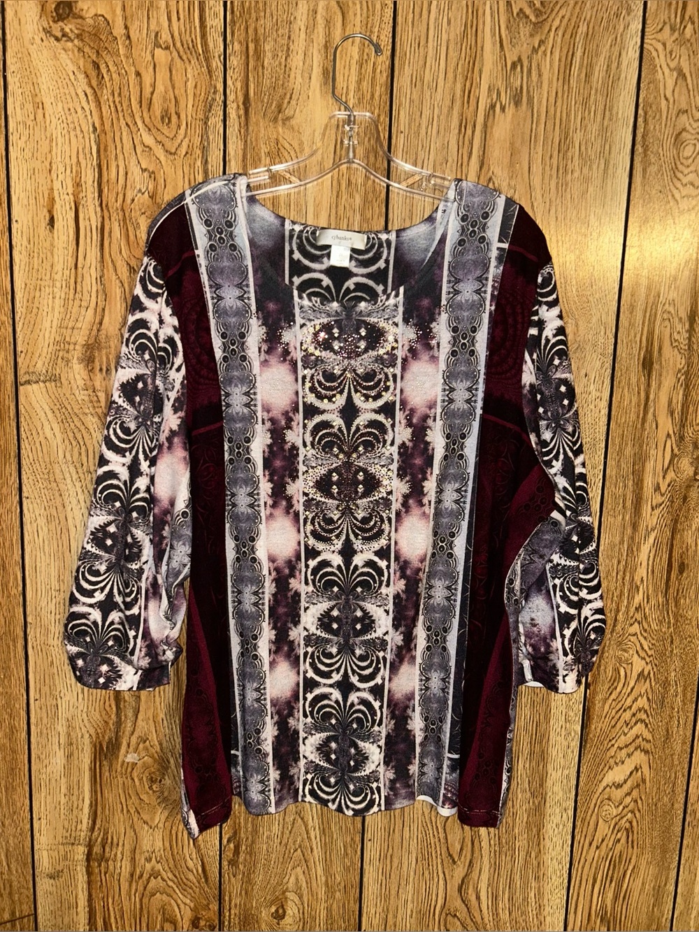 C.J. Banks women’s 2X long sleeve top
